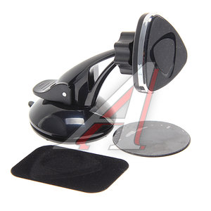 Изображение 3, PH-6026 Держатель телефона универсальный магнитный вращение 360° черный АВТОСТОП