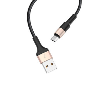 Изображение 1, X26 black Кабель micro USB 1м черный HOCO