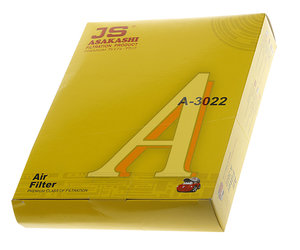 Изображение 3, A3022 Фильтр воздушный MITSUBISHI Lancer (06-14), Outlander (12-14) JS ASAKASHI