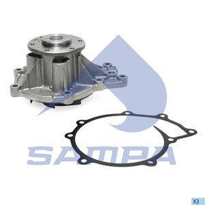 Изображение 1, 023.239-01 Насос водяной MAN TGA, TGL, TGM SAMPA