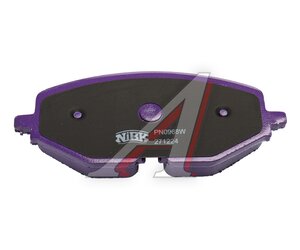 Изображение 3, PN0968W Колодки тормозные SKODA Octavia (19-) передние (4шт.) NIBK