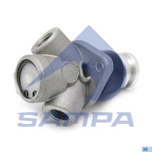 Изображение 2, 093.277 Клапан IVECO обратный пневмосистемы (горный тормоз) SAMPA