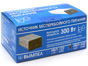 Изображение 2, ИБП-242 Источник бесперебойного питания для котла 24-220V 900/300Вт ВЫМПЕЛ