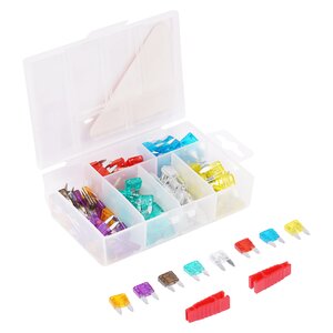 Изображение 4, AFUMP510 Предохранитель 5-35A флажковый комплект 180шт. (пластиковая коробка) AIRLINE