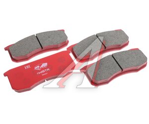 Изображение 1, 550351 Колодки тормозные УАЗ-3160, Хантер, Патриот передние (4шт.) REDBTR