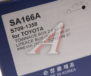 Изображение 4, SA166A Колодки тормозные TOYOTA Estima (94-) задние барабанные (4шт.) SANGSIN