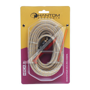Изображение 1, HRCA25 Кабель RCA 2х2 5м PHANTOM