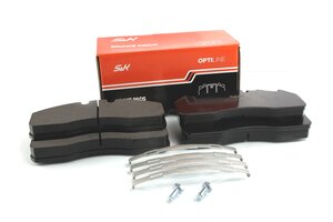 Изображение 1, SK29174-02 Колодки тормозные VOLVO RENAULT дисковые (249х110х29мм) (4шт.) S&K