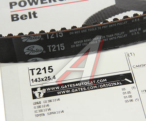Изображение 3, T-215 Ремень ГРМ TOYOTA Crown (95-01) (3.0) GATES