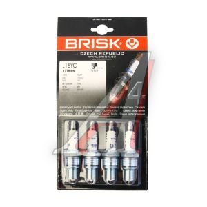 Изображение 1, L15YC Свеча зажигания ВАЗ-2101 L15YC SUPER комплект BRISK