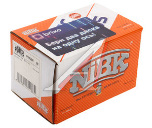 Изображение 4, PN0298 Колодки тормозные ВАЗ-2101 передние (4шт.) NIBK