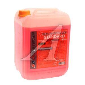 Изображение 1, CS-010203-RD Антифриз красный -40C 10кг Standart COOL STREAM