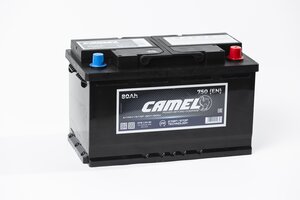 Изображение 1, 6СТ80(0) L4 (EFB LN4 80) Аккумулятор CAMEL EFB 80А/ч обратная полярность