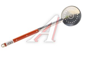 Изображение 1, 2303554877352 Шумовка 60см с деревянной ручкой