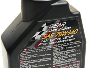 Изображение 3, 105779 Масло трансмиссионное GEAR FF Comp 75W140 GL-5 синт.1л MOTUL