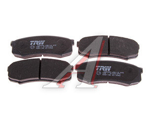 Изображение 2, GDB1182 Колодки тормозные TOYOTA Land Cruiser 80, 90, 120, 150 MITSUBISHI Pajero (07-) задние TRW