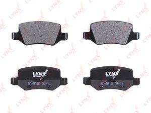 Изображение 2, BD5310 Колодки тормозные MERCEDES A (W169), B (W245) задние (4шт.) LYNX