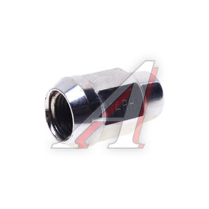 Изображение 1, хром 14х1,5х19 Гайка колеса 14х1.5 закрытая ключ 19 (хром)