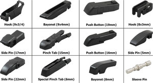 Изображение 3, AWBC26 Щетка стеклоочистителя 600мм бескаркасная GOODWILL