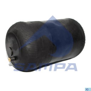 Изображение 2, SP554185 Пневморессора MERCEDES Axor (без стакана) SAMPA