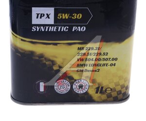Изображение 4, RX0021TPX Масло моторное TP X SN/CF C2/C3 5W30 синт.1л RIXX