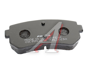 Изображение 4, FPK01NR Колодки тормозные HYUNDAI i30 KIA Ceed, Rio (05-) задние (4шт.) FRIXA