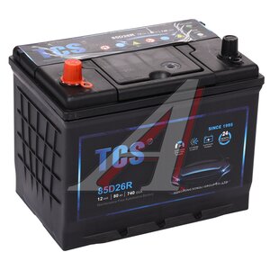 Изображение 1, 6СТ80(1) TCS85D26R Аккумулятор TCS 80А/ч