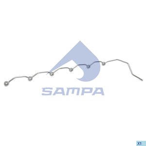 Изображение 2, 023.056 Трубка MAN системы охлаждения (отводная к расширительному бачку) SAMPA