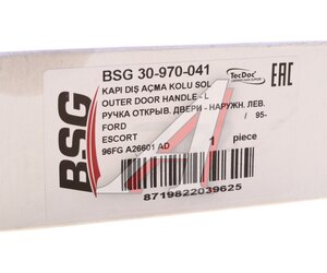 Изображение 4, BSG30970041 Ручка FORD Fiesta (95-02) двери левой наружная BSG