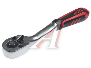 Изображение 1, JTC-5422 Ключ трещотка 1/4" 72 зуба 147мм изогнутый JTC
