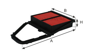 Изображение 3, AG315 Фильтр воздушный HONDA Civic (01-05) GOODWILL