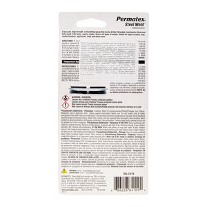 Изображение 2, 84109 Клей эпоксидный двухкомпонентный серый 25г шприц PERMATEX