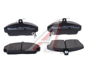 Изображение 2, MBF015019 Колодки тормозные LAND ROVER Freelander (98-06) передние (4шт.) MANDO