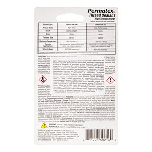 Изображение 2, 59214 Герметик резьбовых соединений с тефлоном 6мл PERMATEX