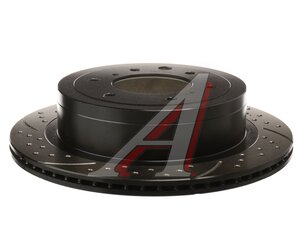 Изображение 4, BDF100 Диск тормозной MITSUBISHI Pajero (06-) задний перфорированный комплект TAYGA