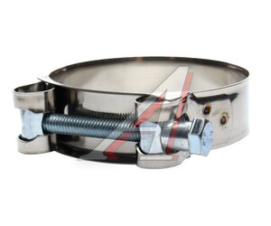 Изображение 2, W2-74-79-S Хомут силовой d=074-079 (76) нержавеющая сталь W2 TECHNIK