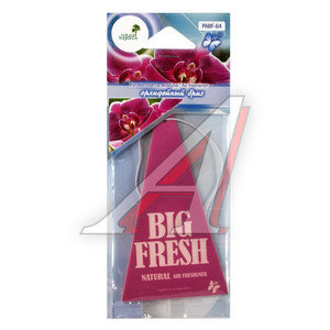 Изображение 1, PABF-64 Ароматизатор подвесной пластина (орхидейный бриз) Big Fresh FKVJP