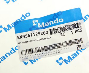 Изображение 3, EX9567125200 Датчик АБС HYUNDAI Accent (99-) колеса переднего левого MANDO