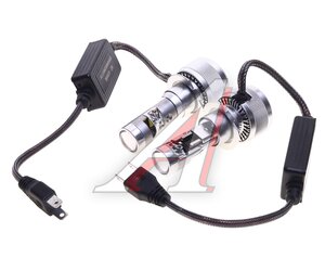 Изображение 1, KBM CL H7 mini pro 4K-2 Лампа светодиодная 12V H7 PX26d линза 4300K бокс (2шт.) CLEARLIGHT