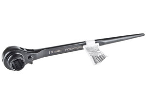 Изображение 1, RF-8221719 Ключ трещотка 17х19мм ступичный усиленный ROCKFORCE