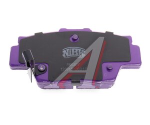 Изображение 5, PN8307 Колодки тормозные HONDA MR-V (05-) задние (4шт.) NIBK