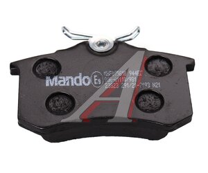 Изображение 4, MBF015810 Колодки тормозные VW Polo SEAT Ibiza задние (4шт.) MANDO