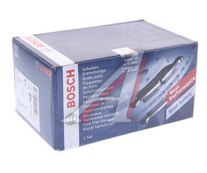 Изображение 4, 0986494207 Колодки тормозные VW Touareg (05-) передние (4шт.) BOSCH