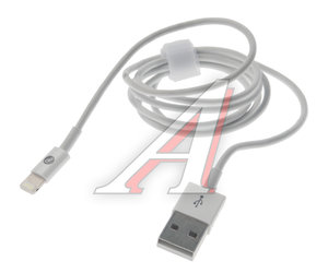 Изображение 1, OLM-038903 Кабель iPhone (5-) 1м белый MFI OLMIO