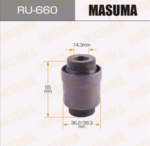 Изображение 2, RU-660 Сайлентблок NISSAN Pathfinder рычага подвески задней нижнего MASUMA