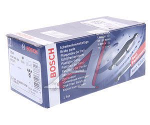 Изображение 4, 0986495266 Колодки тормозные PEUGEOT 308 (07-), 3008 (09-) передние (4шт.) BOSCH