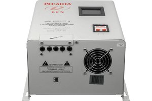 Изображение 6, РЕСАНТА АСН-12000Н/1-Ц Lux Стабилизатор напряжения однофазный цифровой 12кВт, 220В+/-8%,  КПД-97% настенный РЕСАНТА
