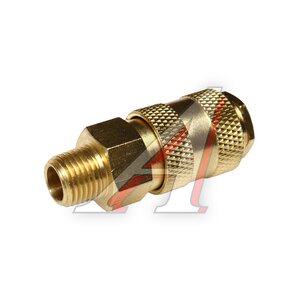 Изображение 1, BSE1-2SM (код 6735) Переходник для компрессора M1/4" быстросъемный с клапаном наружная резьба