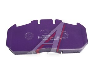 Изображение 4, PN0924 Колодки тормозные MAN TGA передние (4шт.) NIBK