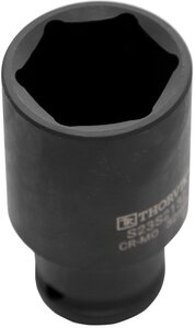Изображение 2, S23S2136 Головка торцевая 1/2" 36мм ударная глубокая L=80мм THORVIK